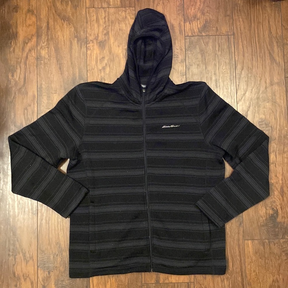 Eddie Bauer Men’s Camp Fleece Full-Zip Hoodie